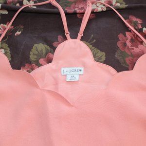 J Crew Scalloped tank size 16- Set of 2